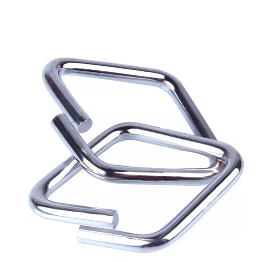 Metal IQ Puzzle Set (12 Pcs) – Brain Teaser Wire Puzzles for Kids & Adults