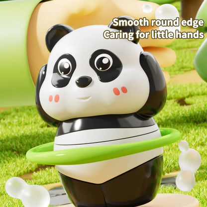 JOYFROG Action Panda 3-Piece Toy Set – Cute Moving & Rotating Panda Toys for Kids | Interactive Wind-Up Play Set