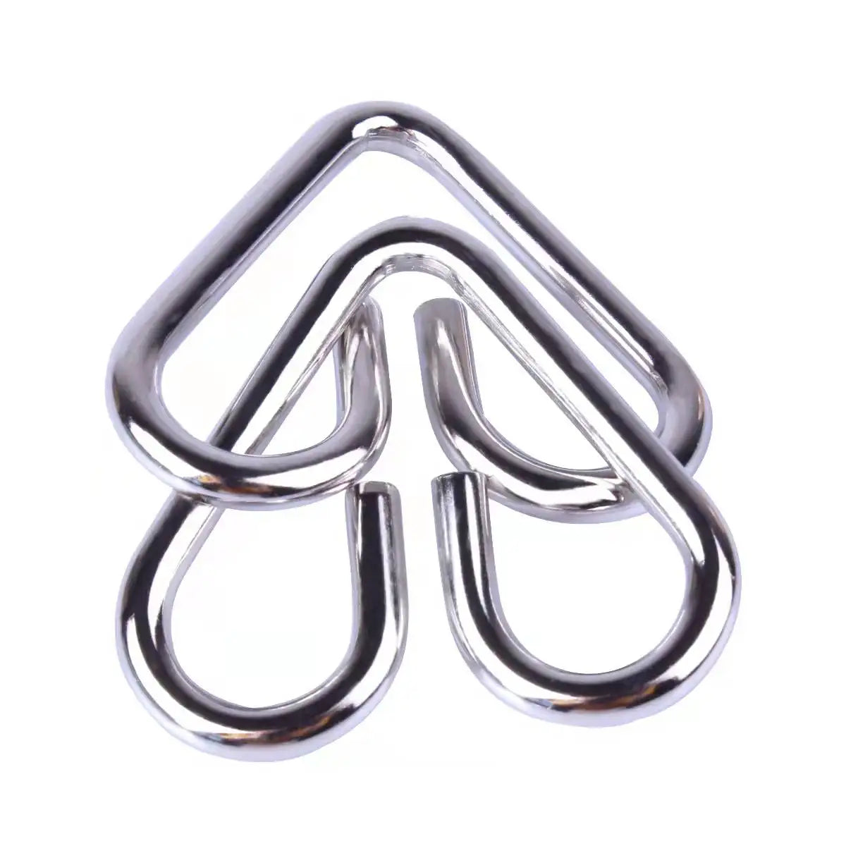 Metal IQ Puzzle Set (12 Pcs) – Brain Teaser Wire Puzzles for Kids & Adults